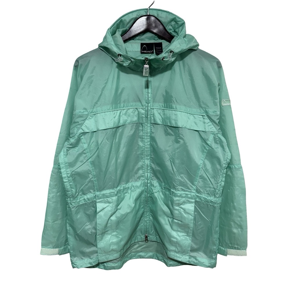 Vintage Head Men's Utility Windbreaker Jacket Outdoors Tennis Hiking Size Medium